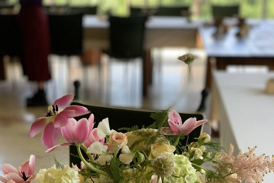 Bowl floral arrangement