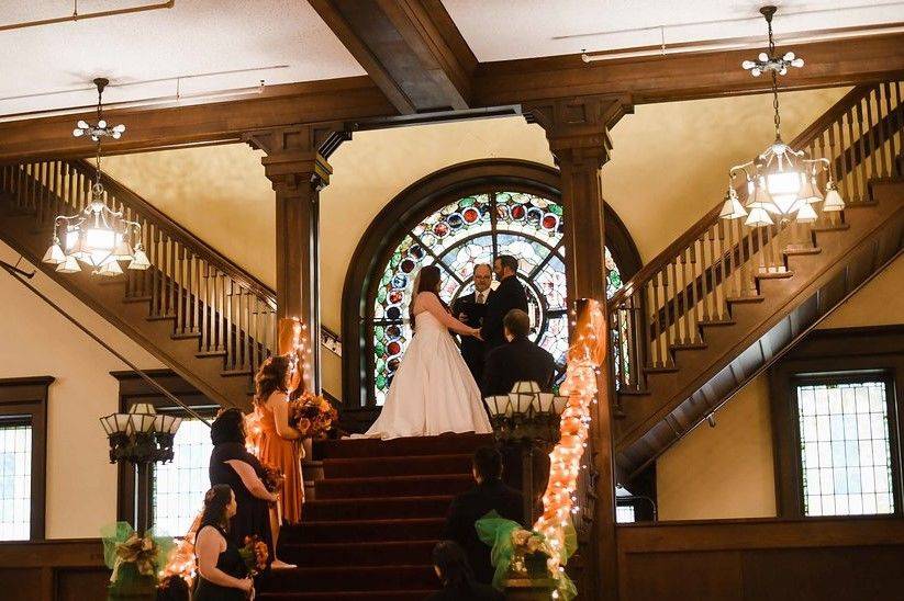 Indoor ceremony