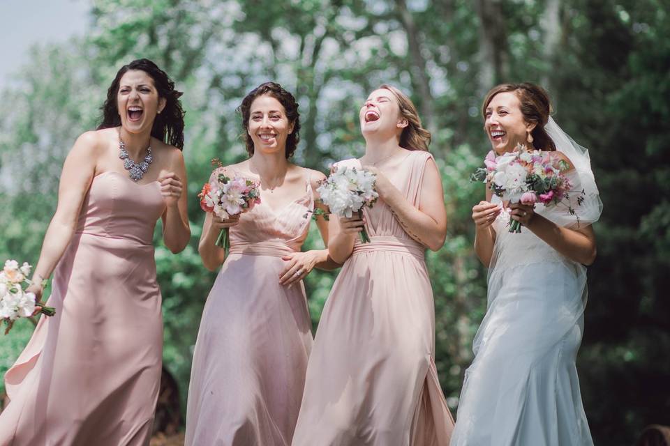 Bridesmaids Laughter