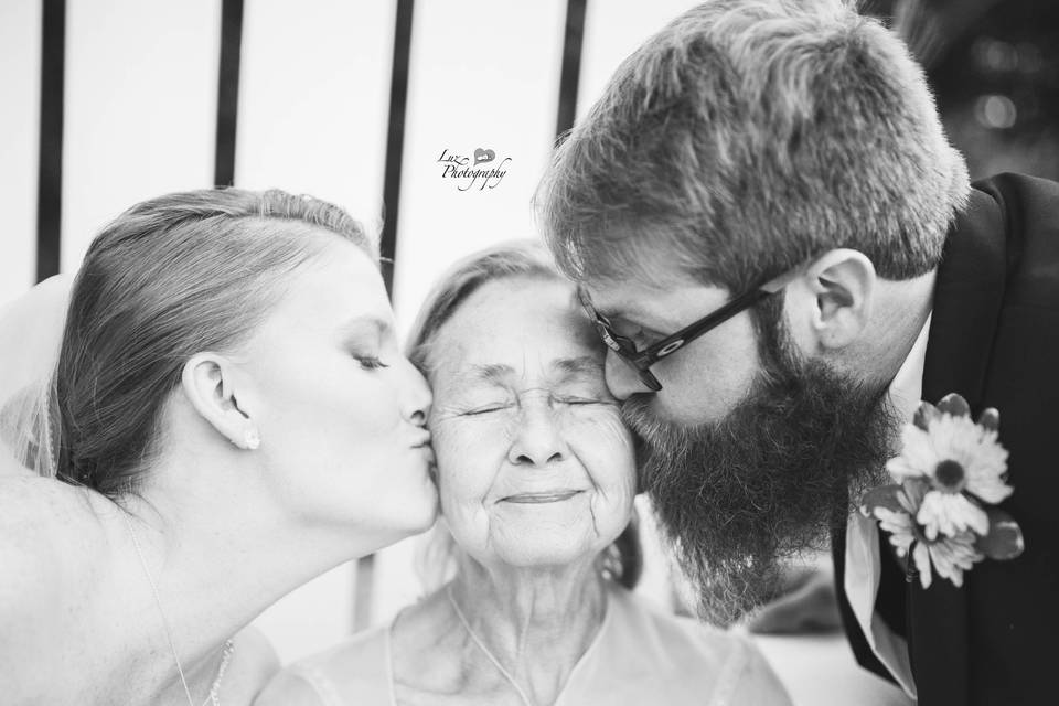 Kissing Grandma