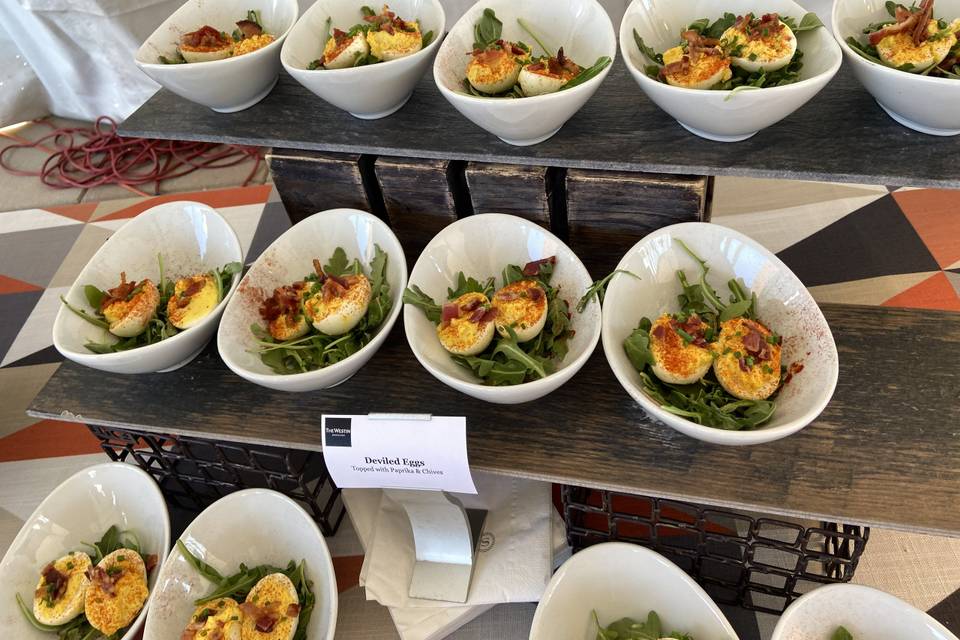 Deviled eggs