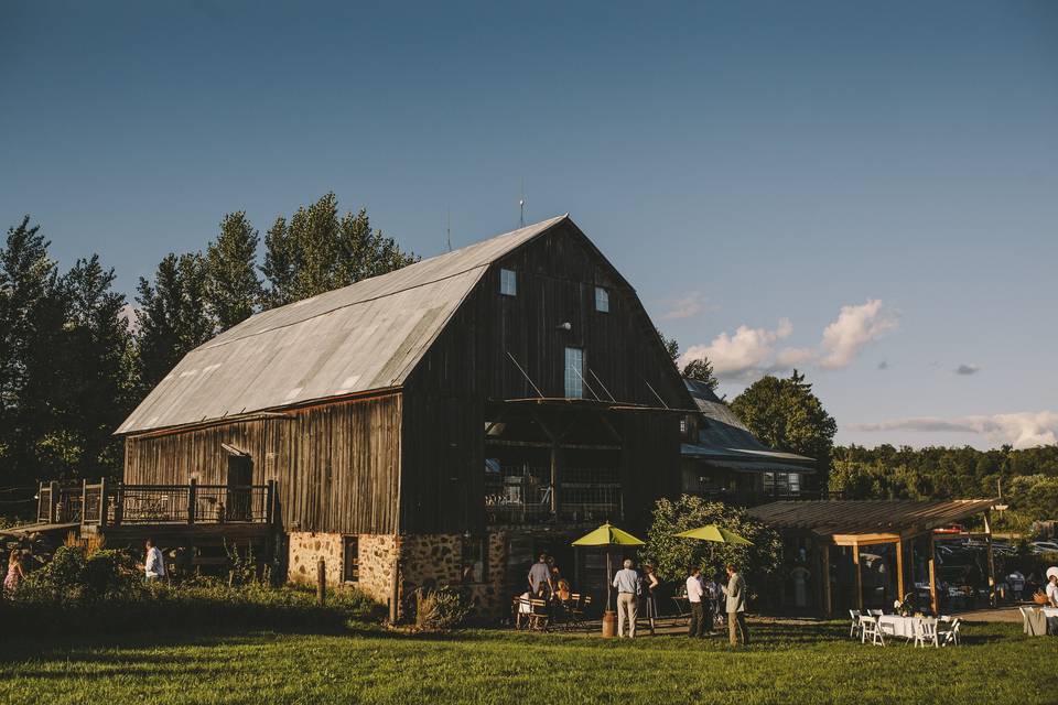 The barn