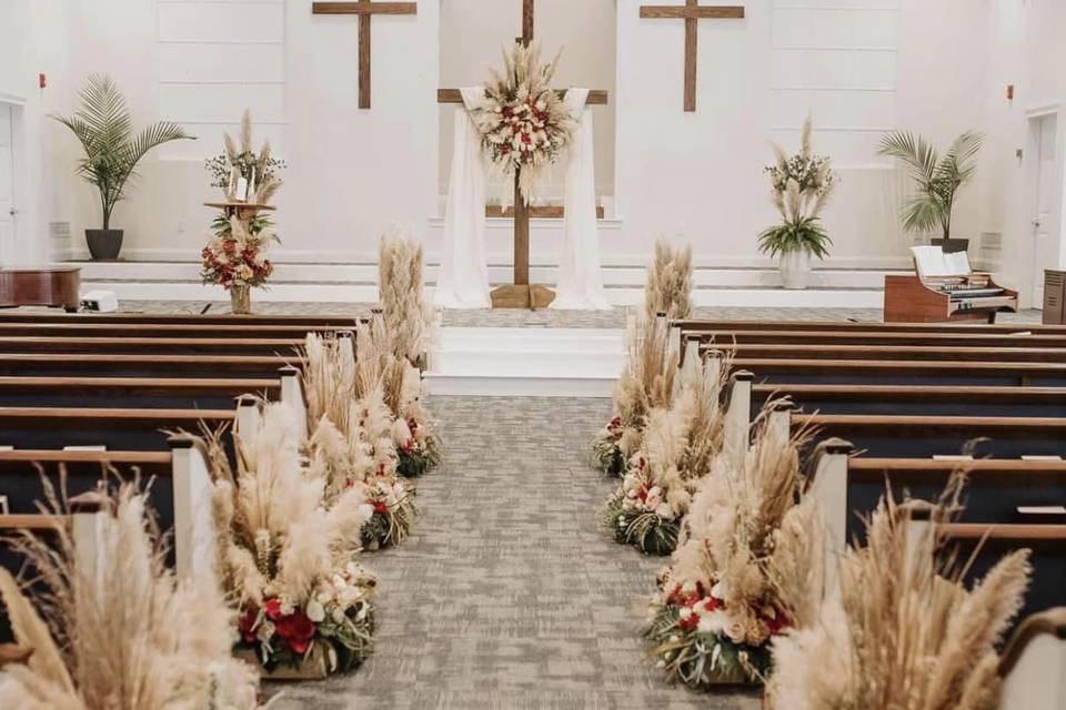 Aisle Decor