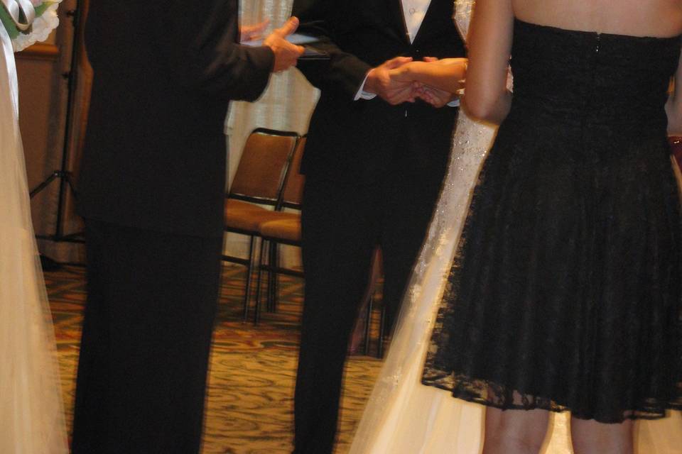 Wedding Ceremony - The Adolphus Hotel - Dallas, TexasPhoto by Laura