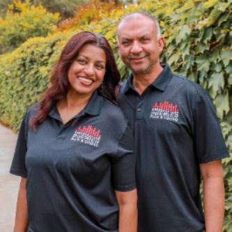 Andrew and Raheela James