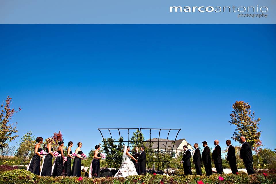 Practicing your wedding and hiring a wedding coordinator will provide you a wonderfully orchestrated ceremony!