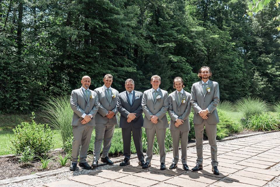 Groomsmen, Wedding Photo