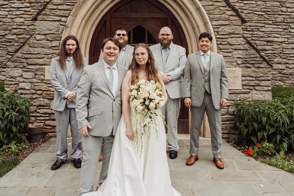 Wedding at Duncan Memorial