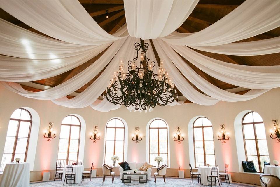 Venue chandelier