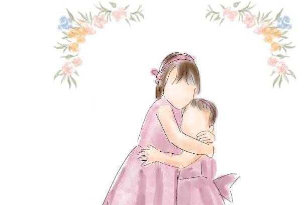 Little girl illustration