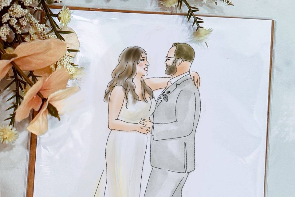 First Dance Illustration
