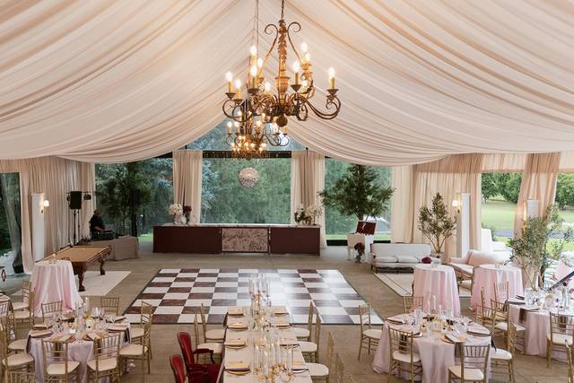 Tent Draping Dancefloor