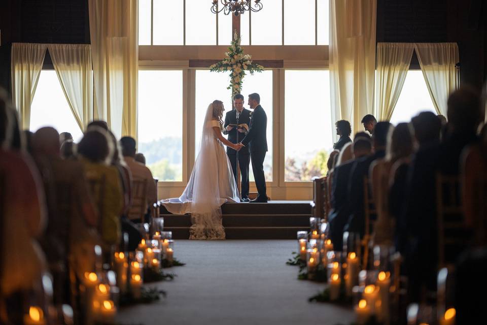 Indoor ceremony