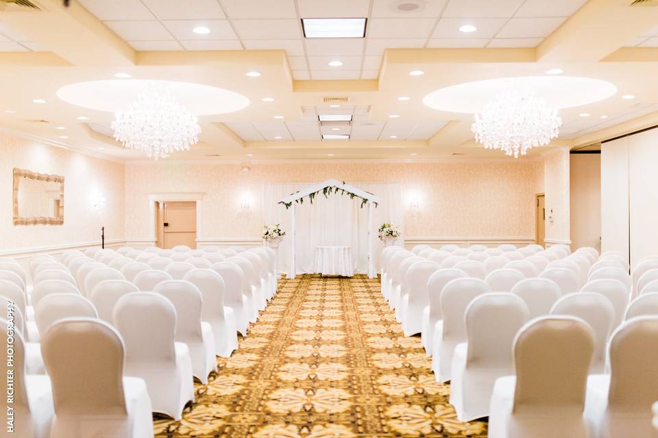 Indoor Ceremony Setup