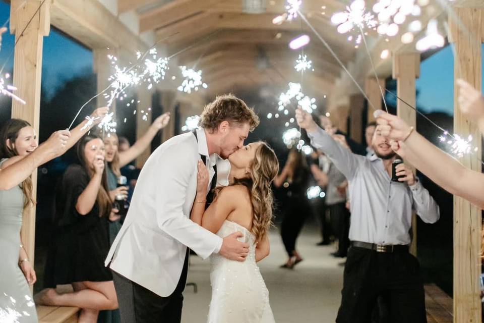 Sparkler Exit!