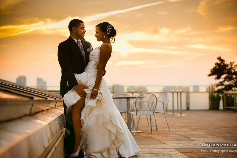 Bride and groom