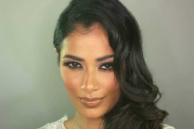 Portrait with makeup styling
