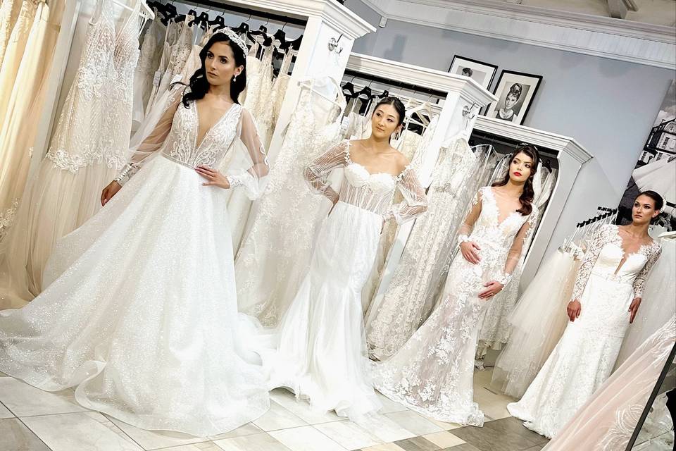Giggi's Bridal dresses shoot
