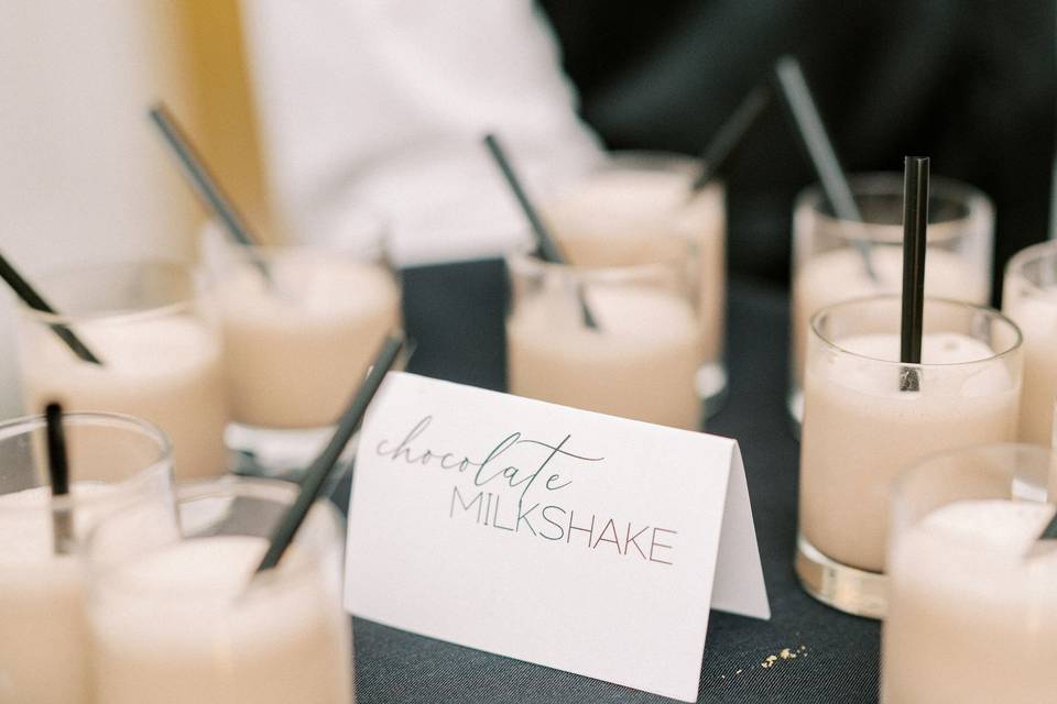 Mini Milkshakes