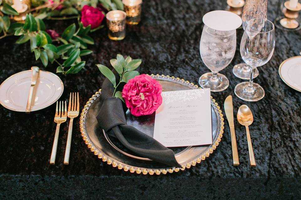 Elegant Place Setting