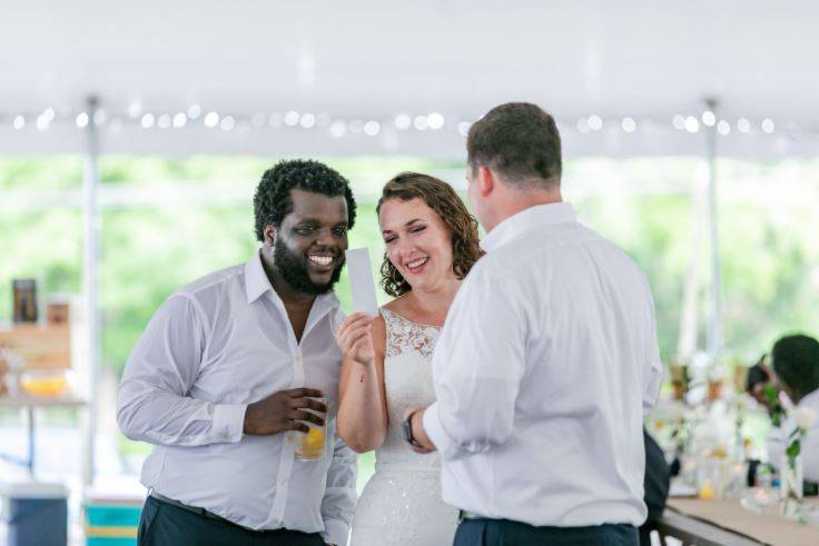 Conversations at the reception, Melissa Koren Photography