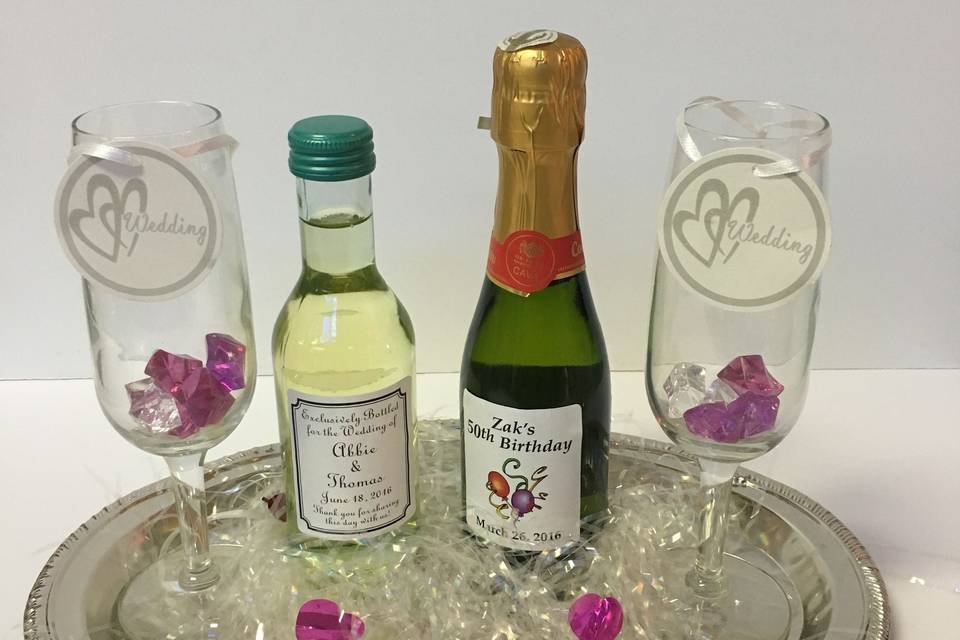 Valencia Liquor and Wedding Wine Favors