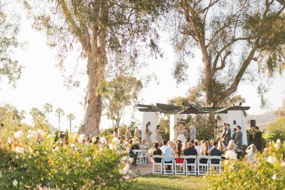 Outdoor wedding