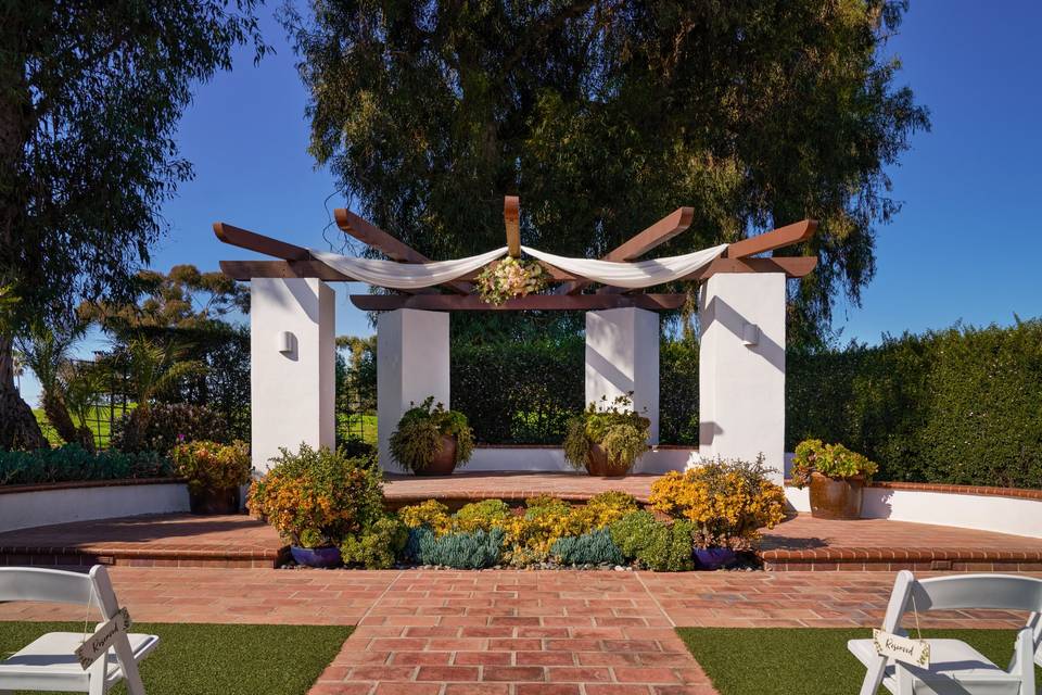 Ceremony site