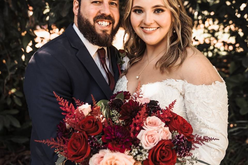 Bride and Groom portrait