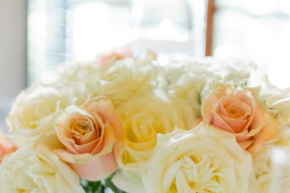 Elegant rose centerpiece