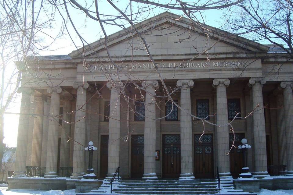 Exterior view of The Karpeles Manuscript Library Museums