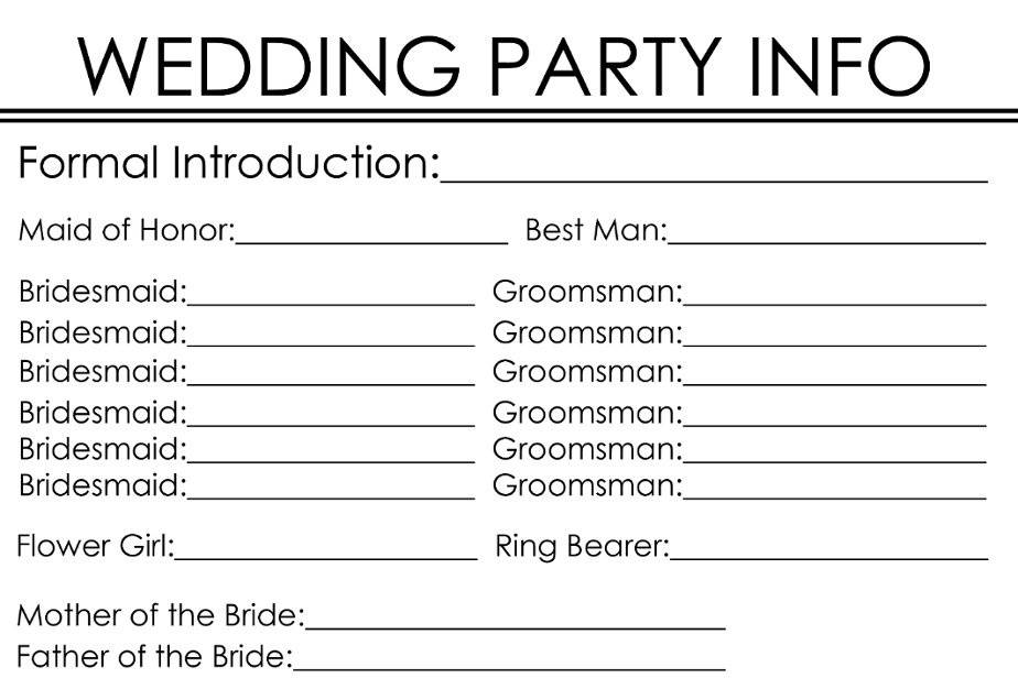 Pacific Summit Dj Service Wedding Packet, Page 3