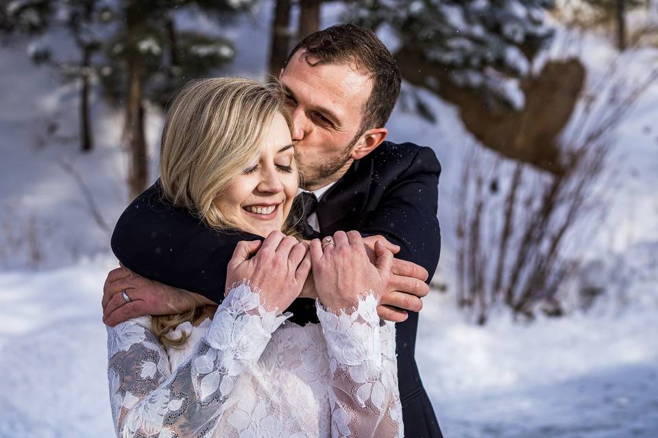 Snowy winter portraits