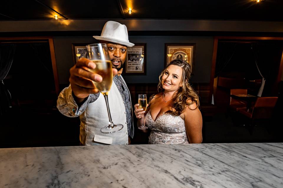 Speakeasy wedding