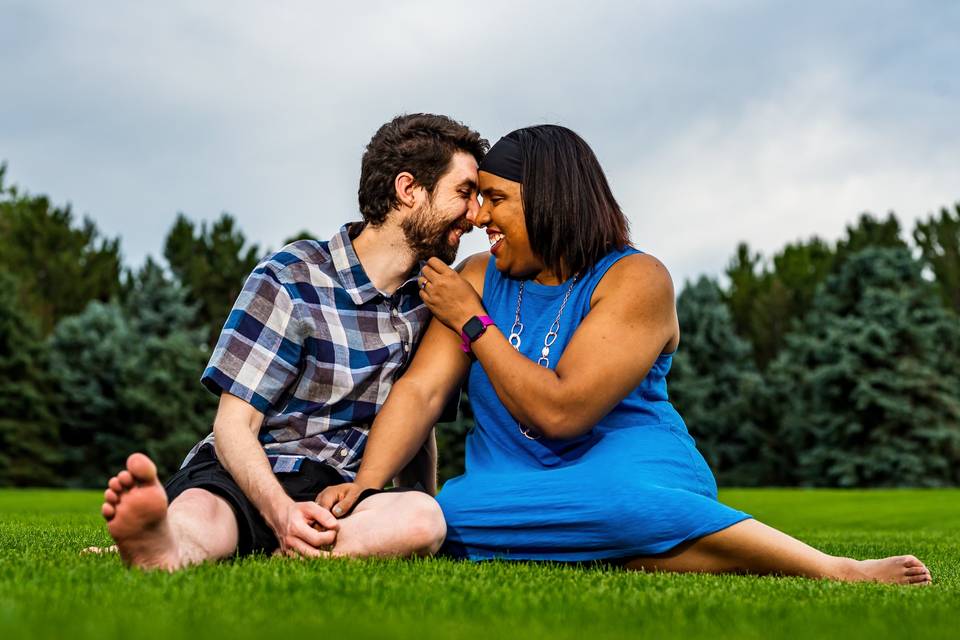 Engagement at the Hudson Gardens