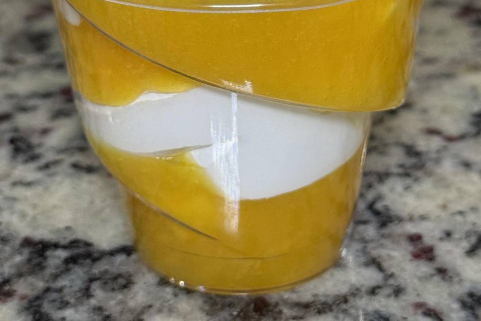 Mango Cream Parfait. A favorit