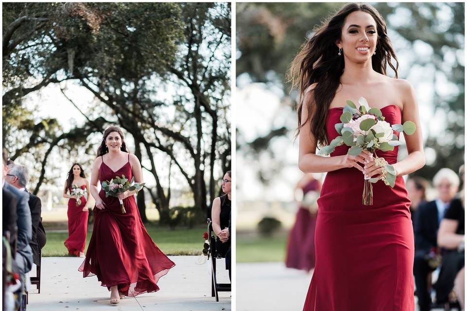 Bridesmaids bouquets