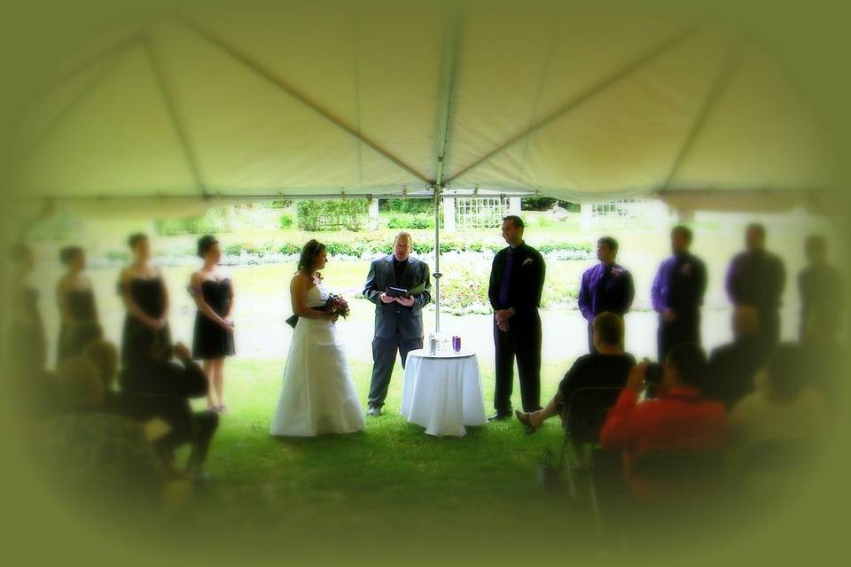Jason & Marissa's Wedding - Sharp Park Rose Garden. Jackson, Michigan 8-11-12.