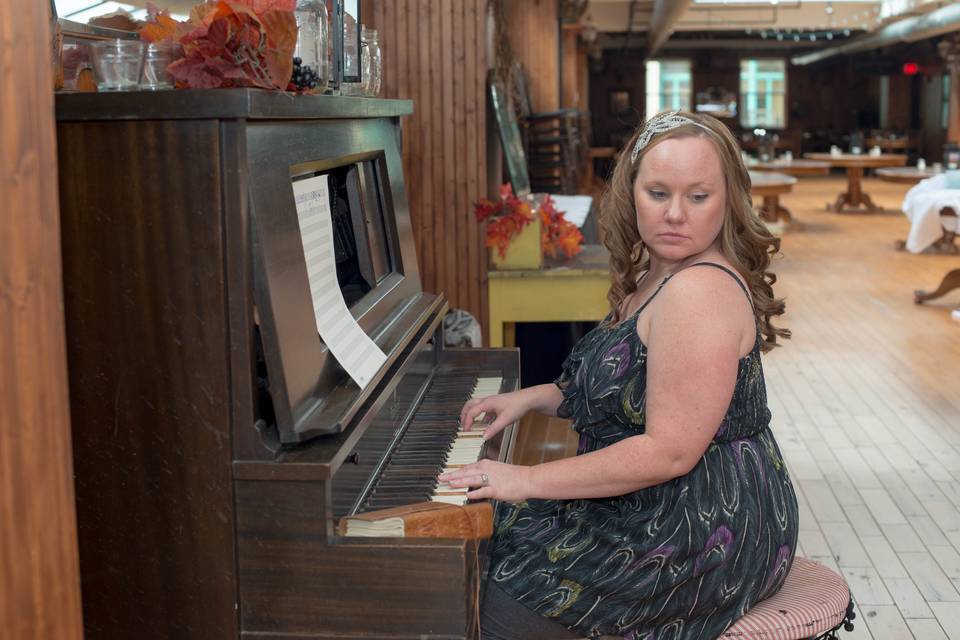 Serenade guests during dinner