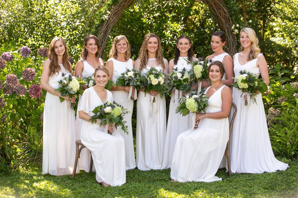 Bridesmaids group
