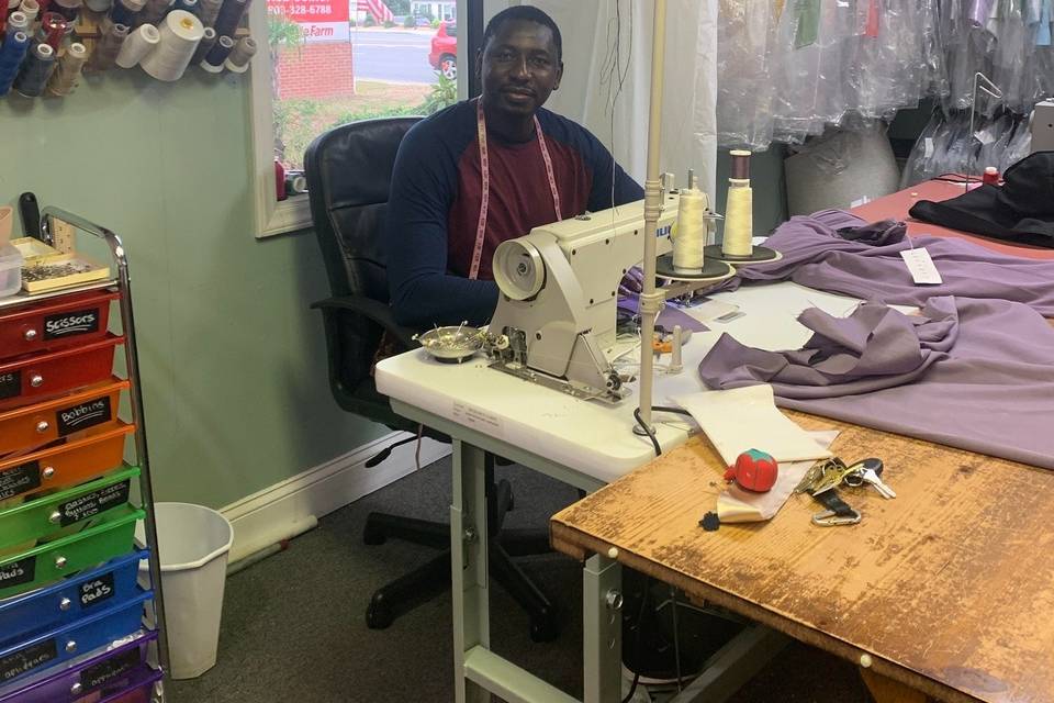 Baba, our tailor