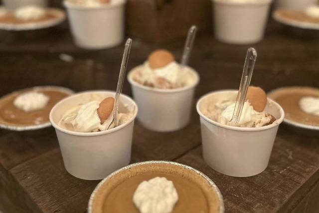 Individual desserts