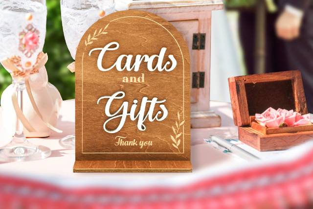Cards and Gifts Sign