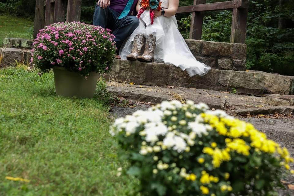 Bride and groom