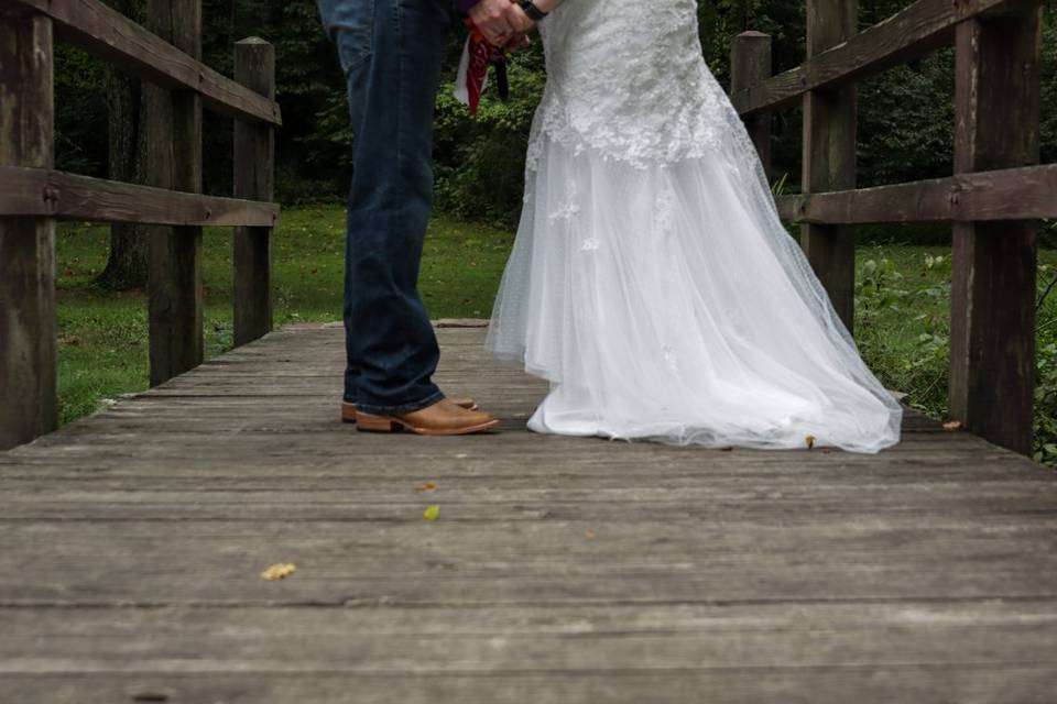 Bride and groom