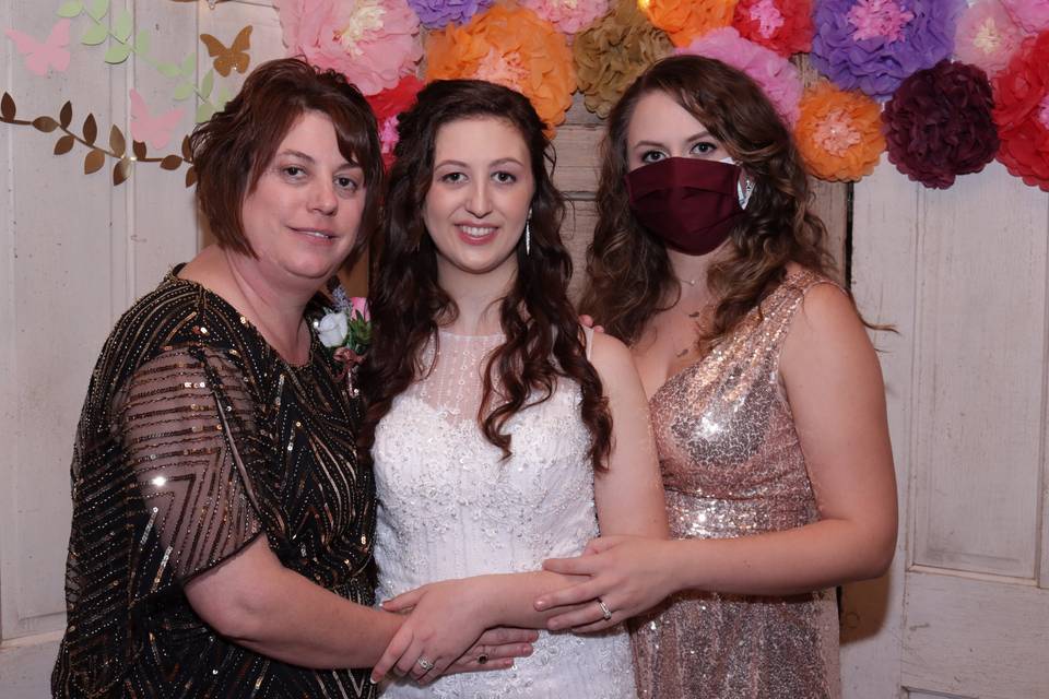 Bride and mother