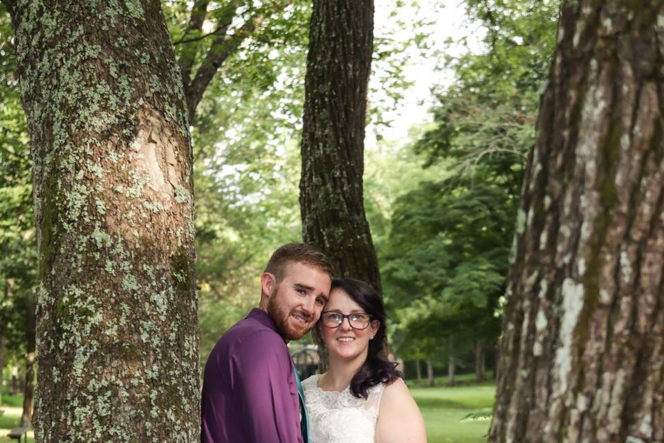 Bride and groom