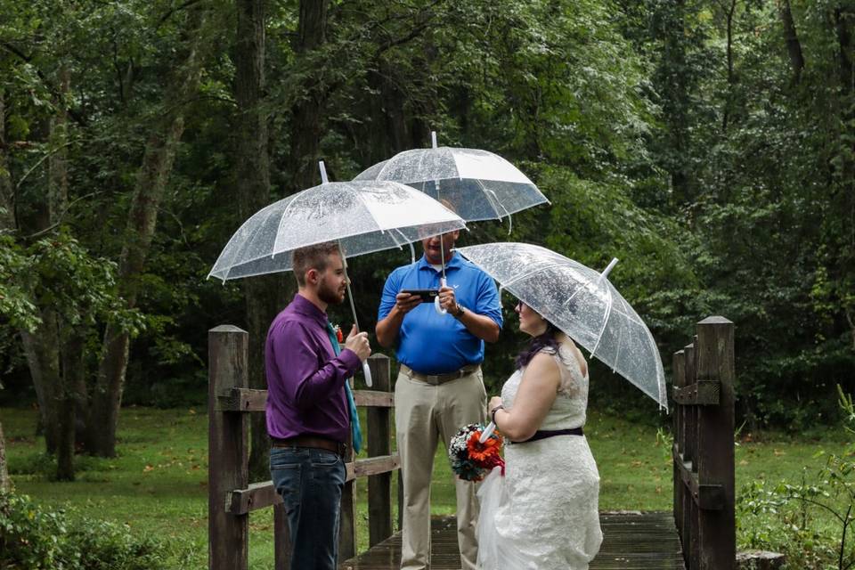 Bride and groom