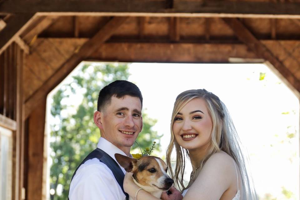 Bride and groom