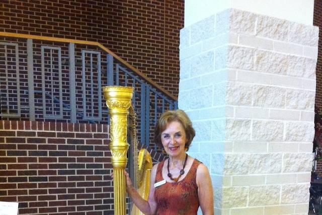 Gold harp